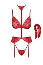 Комплект Kissable Bondage Kiss Set Red S/M - Зображення 8
