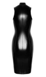 Сукня Noir Handmade F337 Powerwetlook midi dress - 3XL - Зображення 7