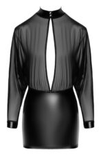 Сукня Noir Handmade F348 Powerwetlook and tulle dress - XL - Зображення 5