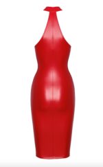 Сукня Noir Handmade F354 Red powerwetlook dress - M - Зображення 6