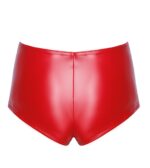 Шорти Noir Handmade F356 Red powerwetlook shorts - L - Зображення 7