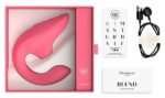 Вакуумний кліторальний стимулятор Womanizer Blend Vibrant Rose - Зображення 6