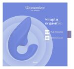 Вакуумний кліторальний стимулятор Womanizer Blend Vibrant Blue - Зображення 7