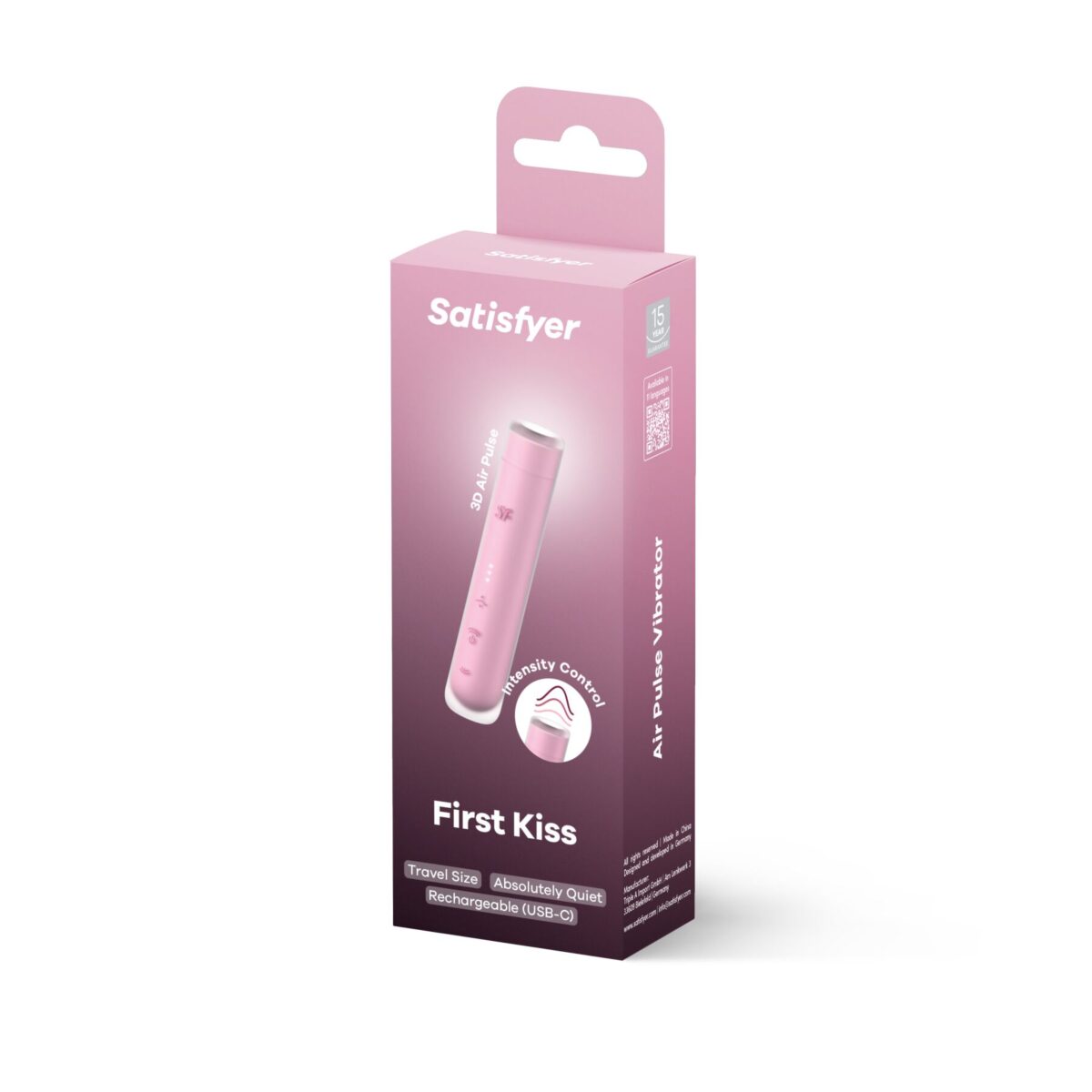 Вакуумний стимулятор Satisfyer First Kiss - Зображення 5