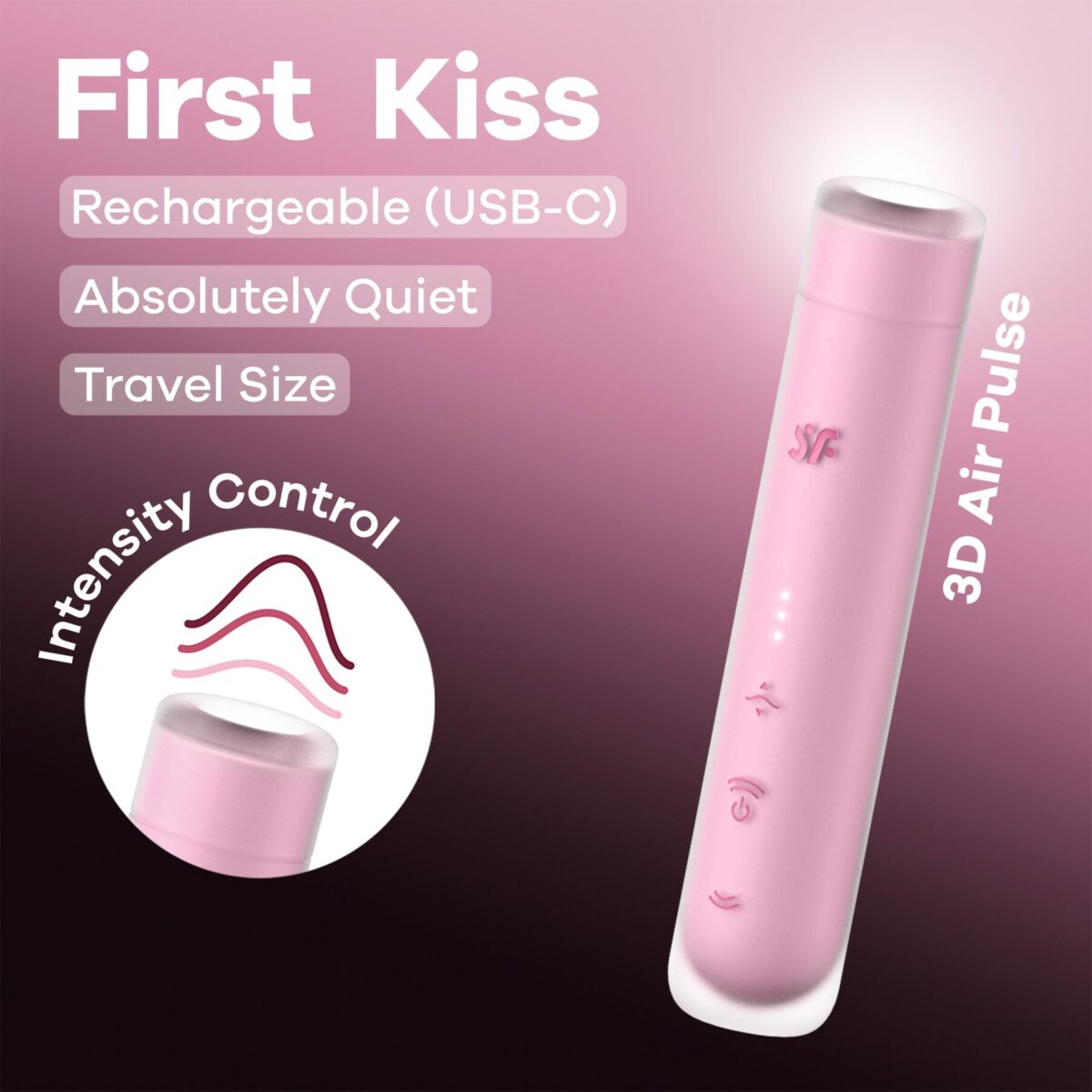 Вакуумний стимулятор Satisfyer First Kiss - Зображення 6
