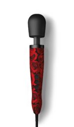 Вібромасажер DOXY Original ROSE PATTERN, дуже потужний, живлення 220В, пульсівні вібрації - Зображення 2