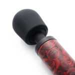 Вібромасажер DOXY Original ROSE PATTERN, дуже потужний, живлення 220В, пульсівні вібрації - Зображення 3
