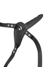 Страпон з вібрацією Fetish Tentation Vibrating Strap-On with Dildo Black (м'ята упаковка!!!) - Зображення 3