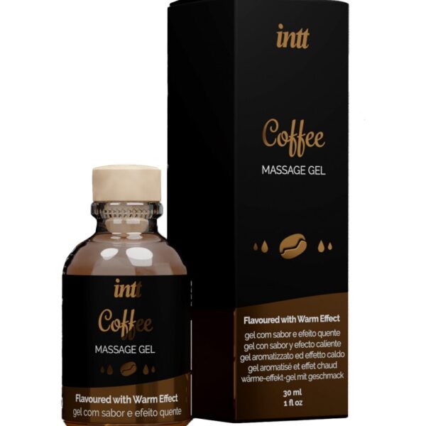 Масажний гель для інтимних зон Intt Coffee (30 мл) (м'ята упаковка!!!)