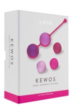 Вагінальні кульки Liebe Kewos — Cerise/Candy Violet, 5 кульок у комплекті, 15, 25, 35, 45 та 55 г - Зображення 5