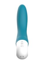 Вібратор точки G Liebe Bend It Rechargeable Ocean Blue, 10 режимів, дуже потужний, гнучкий стовбур - Зображення 5