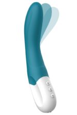 Вібратор точки G Liebe Bend It Rechargeable Ocean Blue, 10 режимів, дуже потужний, гнучкий стовбур - Зображення 2