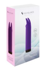 Вібратор S Pleasures Bullets Amethyst, фіолетовий, з двома відростками, 10 режимів, діаметр 3,1 см - Зображення 4