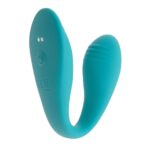 Подвійний вібратор S Pleasures Premium Delight, бірюзовий, для клітора та точки G, 10 режимів - Зображення 2