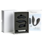 Подвійний вібратор S Pleasures Premium Delight, чорний, для клітора та точки G, 10 режимів - Зображення 3