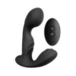 Вібромасажер простати S Pleasures Premium FUZZY, чорний, з рельєфом, 10 режимів вібрації, нагрів
