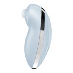 Вібростимулятор-пульсатор Satisfyer Tap & Climax 2 Blue - Зображення 2
