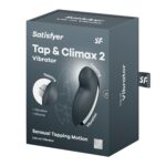 Вібростимулятор-пульсатор Satisfyer Tap & Climax 2 Grey - Зображення 7