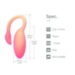 Смарт-віброяйце Magic Motion Flamingo Max Orange - Зображення 4