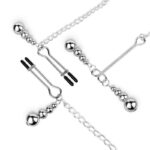 Затискачі для сосків та клітора Bedroom Fantasies: Nipple and Clitoris Clamps - Silver - Зображення 4