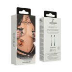 Затискачі для сосків Bedroom Fantasies: Nipple Clamps with Beaded Chain - Silver - Зображення 7