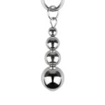 Затискачі для сосків Bedroom Fantasies: Nipple Clamps with Beaded Chain - Silver - Зображення 6