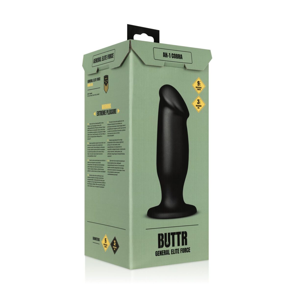 Анальна пробка BUTTR - AH-1 Cobra Buttplug - Зображення 10