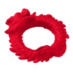 Ерекційне кільце Creature Cocks Rise of the Dragon Silicone Penis Ring - Red - Зображення 2