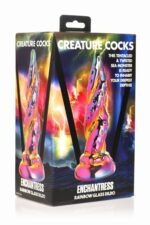 Фентезійний фалоімітатор Creature Cocks Enchanting Rainbow Glass Dildo - Зображення 4