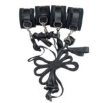 Розтяжка на ліжко Punishment - 5-Piece Bed Restraint Kit - Black - Зображення 2