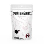 Анальна пробка з хвостом Punishment - Bunny Tail Silicone Anal Plug - Black - Зображення 4