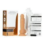 Фалоімітатор Naked Addiction - 8″ Silicone Dual Density Dildo Vanilla, віброкуля в подарунок - Зображення 4