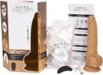 Фалоімітатор з пульсацією Naked ADDICTION Dominic 9″ Caramel, пульт ДК, діаметр 4,2 см - Зображення 6