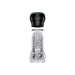 Мастурбатор Kiiroo Feel Pocket Crystal зі всмоктувальною інтерактивною насадкою PowerBlow Combo Set - Зображення 2