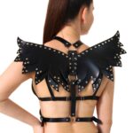 Жіноча портупея Art of Sex - Wings чорна XS-M, екошкіра - Зображення 3
