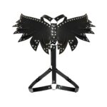 Жіноча портупея Art of Sex - Wings чорна L-2XL, екошкіра - Зображення 4