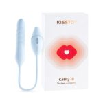 Пульсатор з вакуумним стимулятором KISSTOY Cathy III Light Blue - Зображення 3