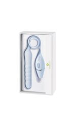 Пульсатор з вакуумним стимулятором KISSTOY Cathy III Light Blue - Зображення 2