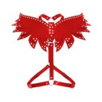 Жіноча портупея Art of Sex - Wings червона XS-M, екошкіра - Зображення 4