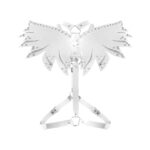 Жіноча портупея Art of Sex - Wings біла XS-M, екошкіра - Зображення 3
