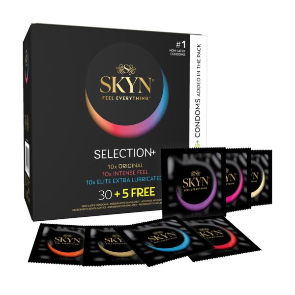 Набір презервативів SKYN Selection 35 шт (м'ята упаковка!!!)