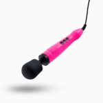 Вібромасажер DOXY Die Cast Massager Hot Pink, дуже потужний, живлення 220В, металевий корпус - Зображення 2