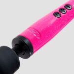 Вібромасажер DOXY Die Cast Massager Hot Pink, дуже потужний, живлення 220В, металевий корпус - Зображення 5
