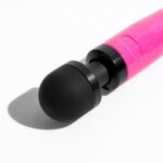 Вібромасажер DOXY Die Cast 3 Hot Pink, дуже потужний, живлення 220В, металевий корпус - Зображення 3