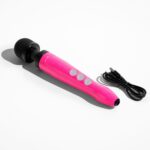 Вібромасажер DOXY Die Cast 3R Hot Pink, дуже потужний, перезаряджуваний, металевий корпус - Зображення 3