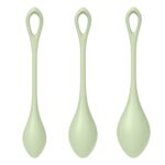 Набір йоні намистин Satisfyer Yoni Power 2 Light Green (м'ята упаковка!!!) - Зображення 4