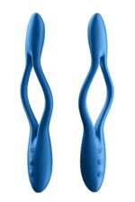 Універсальний гнучкий вібратор для пар Satisfyer Elastic Game Dark Blue (м'ята упаковка!!!) - Зображення 7