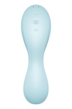 Вакуумний смарт-стимулятор із вібрацією Satisfyer Curvy Trinity 5 (Blue)  (м'ята упаковка!!!) - Зображення 7