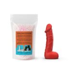 Свічка у вигляді члена Чистий Кайф LARGE Red - Зображення 4