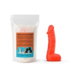 Свічка у вигляді члена Чистий Кайф LARGE Orange - Зображення 4